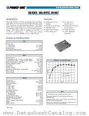TQD085ZED-A datasheet pdf Power-One