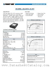 XWD6005 datasheet pdf Power-One