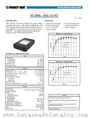XWT4805-15 datasheet pdf Power-One