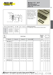 217-99-764-41-005 datasheet pdf Precid-Dip Durtal