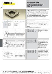 517-91-391-18-101-111 datasheet pdf Precid-Dip Durtal