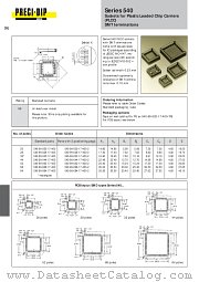 540-99-044-17-400-2 datasheet pdf Precid-Dip Durtal