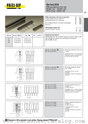 803-99-016-10-004 datasheet pdf Precid-Dip Durtal