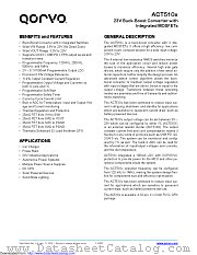ACT5101 datasheet pdf Qorvo