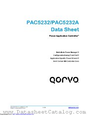 PAC5232 datasheet pdf Qorvo