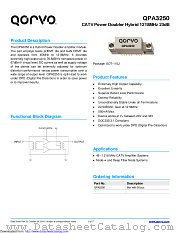 QPA3250 datasheet pdf Qorvo