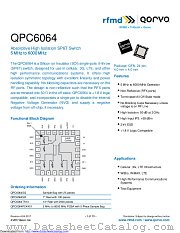 QPC6064 datasheet pdf Qorvo