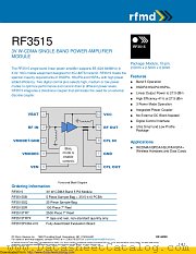 RF3515 datasheet pdf Qorvo