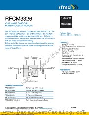 RFCM3326 datasheet pdf Qorvo
