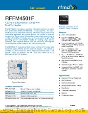 RFFM4501F datasheet pdf Qorvo