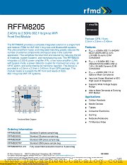 RFFM8205 datasheet pdf Qorvo