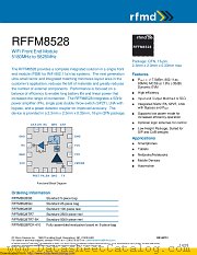 RFFM8528 datasheet pdf Qorvo