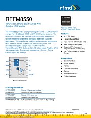 RFFM8550 datasheet pdf Qorvo