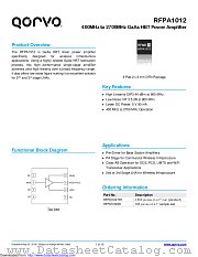 RFPA1012 datasheet pdf Qorvo