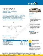 RFPD2710 datasheet pdf Qorvo