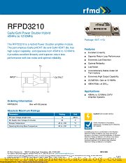 RFPD3210 datasheet pdf Qorvo