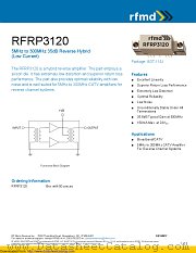 RFRP3120 datasheet pdf Qorvo