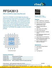 RFSA3613 datasheet pdf Qorvo