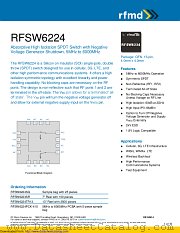 RFSW6224 datasheet pdf Qorvo