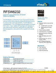 RFSW6232 datasheet pdf Qorvo