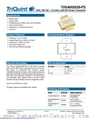 T2G4005528-FS datasheet pdf Qorvo