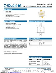 T2G6001528-SG datasheet pdf Qorvo