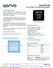 TGA2975-SM datasheet pdf Qorvo