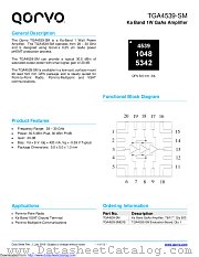 TGA4539-SM datasheet pdf Qorvo