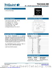 TGC4546-SM datasheet pdf Qorvo