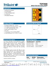 TGF2080 datasheet pdf Qorvo