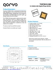 TGP2615-SM datasheet pdf Qorvo