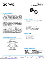TQL9066 datasheet pdf Qorvo