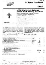 TA7487 datasheet pdf RCA Solid State