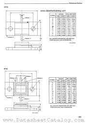 HF-55 datasheet pdf RCA Solid State