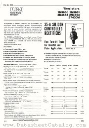 S7430M datasheet pdf RCA Solid State