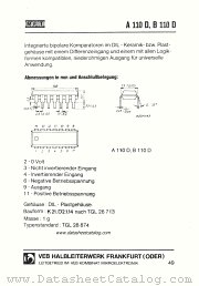A110D datasheet pdf RFT