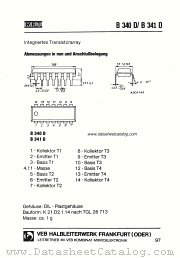 B341D datasheet pdf RFT