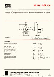 2-GD170 datasheet pdf RFT