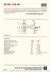 2-GD240C datasheet pdf RFT