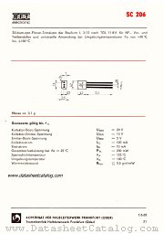 SC206D datasheet pdf RFT