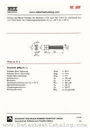 SC207B datasheet pdf RFT