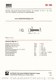 SS106E datasheet pdf RFT