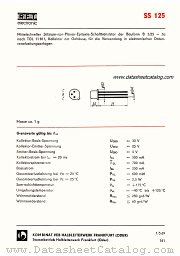 SS125A datasheet pdf RFT