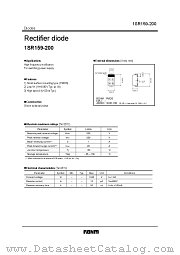 1SR159-200 datasheet pdf ROHM
