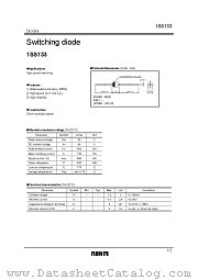 1SS133 datasheet pdf ROHM