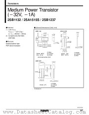 2SB1237 datasheet pdf ROHM