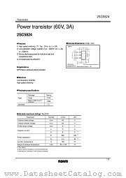 2SC5824 datasheet pdf ROHM