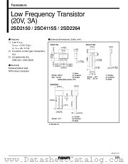 2SC4115S datasheet pdf ROHM