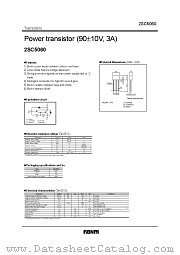 2SC5060 datasheet pdf ROHM