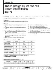 BA3170 datasheet pdf ROHM